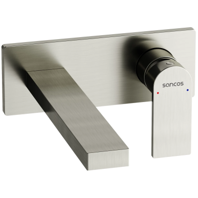 Смеситель для раковины Sancos Studio SC9017BN встраиваемый, никель