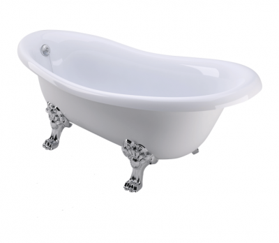 Ванна акриловая Migliori Bella ML.BLL-40.402.CR 170х80 хром, на лапах "MIGLIORE"