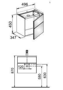 Мебель для ванной Keuco Royal Reflex 34090140002 50