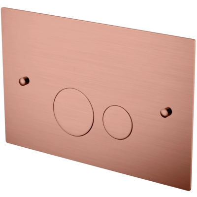 Кнопка смыва Boheme 648-CB для инсталляции, медь матовая