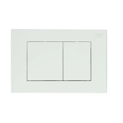 Кнопка смыва для инсталляции механическая белый матовый -квадратные клавиши Vieir VRQ74-3F