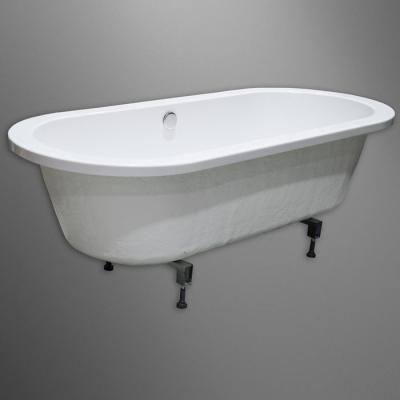 Акриловая ванна Knief Cube 0400-082 180x80 встроенная, белый