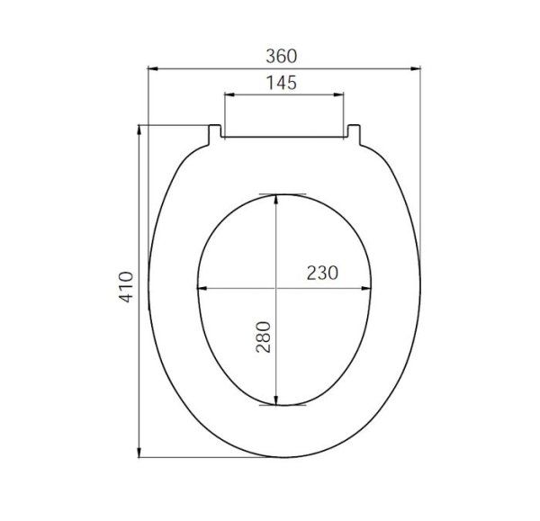 Сиденье для унитаза белое IDDIS (ID 01 061.1 bel)