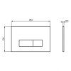 Кнопка смыва Ideal Standard Prosys Oleas R0119AA хром