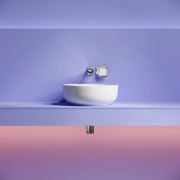 Раковина-чаша Ceramica Nova Taycan CN12003MW 37,5x37,5 см, накладная, белый матовый