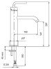 Смеситель Jacob Delafon Purist E14404-4A-CP для раковины