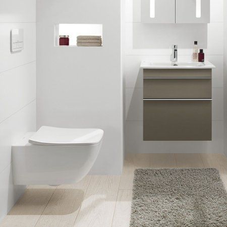 Чаша для унитаза подвесного Villeroy & Boch Venticello 4611R001 альпийский белый