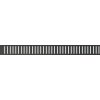 Решетка AlcaPlast PURE-1050BLACK черный матовый