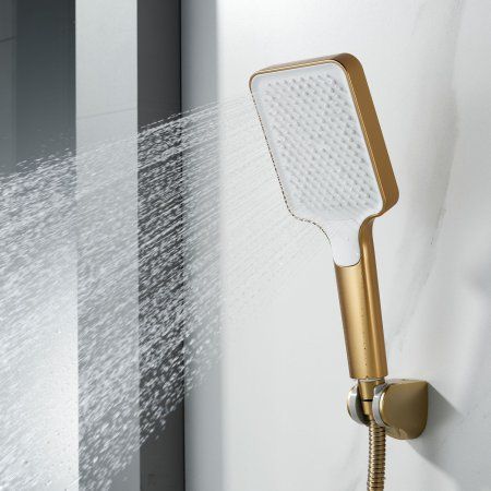 Смеситель для ванны Shevanik S9VP95MD2GMW, Золотой сатин