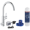 Смеситель Grohe Blue Pure BauCurve 30386000 хром, + фильтр