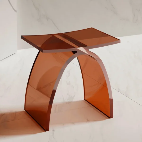 Стульчик для ванной Abber Kristall AT1739Opal