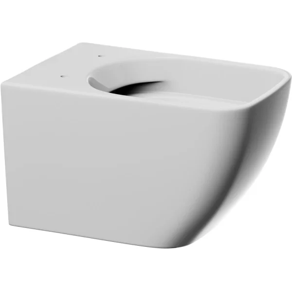 Унитаз подвесной Abber Ultra AC1303 безободковый, с сиденьем микролифт, белый