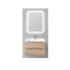 Тумба с раковиной BelBagno Etna ETNA-600-2C-SO-WO-P 60 Rovere Bianco