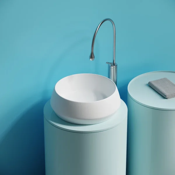 Раковина-чаша Ceramica Nova Maya CN12004MW 40x40 см, накладная, белый матовый