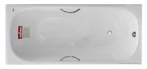 Чугунная ванна Timo Standart 3V 150x70 с ручками