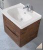 Тумба с раковиной BelBagno Fly 60 rovere grigio, 2 ящика