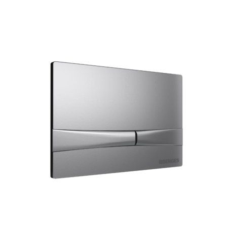 Кнопка смыва Berges Wasserhaus Novum 040052 хром матовая