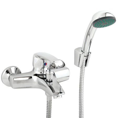 Смеситель для ванны монокомандный, с ручным душем, хром Veragio ENLAR VR.ENL-5301.CR