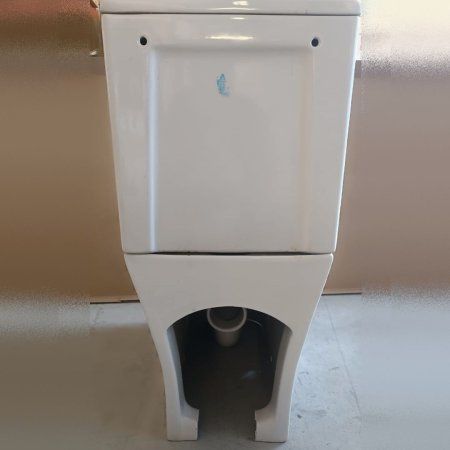 Унитаз напольный Teymi Helmi Pro безободковый, сиденье микролифт T40305