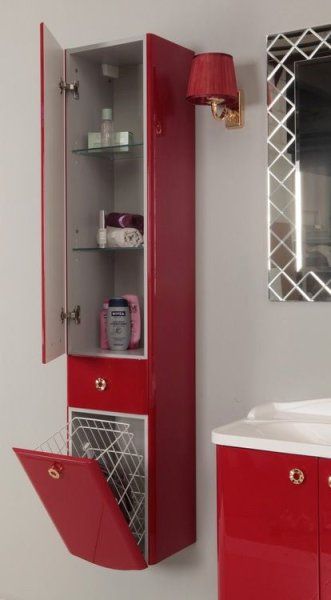 Шкаф-пенал Aquaton Венеция 1A151003VN01L 34 L белый