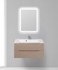 Мебель для ванной BelBagno Marino MARINO-900-2C-SO-CL-P + BB900/450-LV-MR-AST 90 capucino lucido