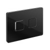 Кнопка смыва Cersanit Accento Square 63529 черная