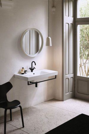 Раковина GSI Nubes 9651111 100×50 белый