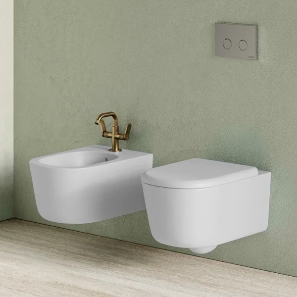 Унитаз подвесной Globo Lalita LTS02BI безободковый, торнадо, белый