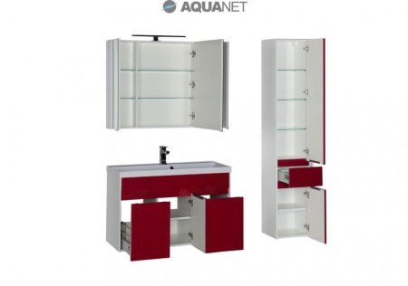 Мебель для ванной Aquanet Латина 00179928 100 бордо