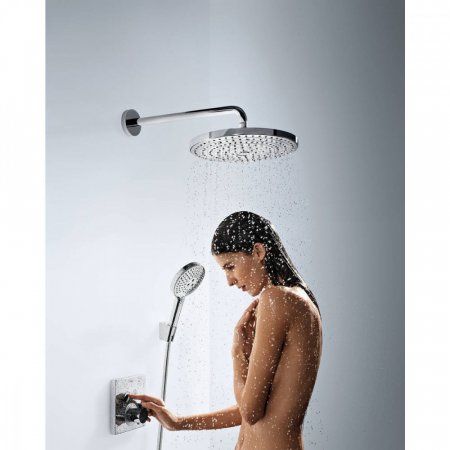 Термостат Hansgrohe ShowerSelect 15763670 для душа, матовый черный