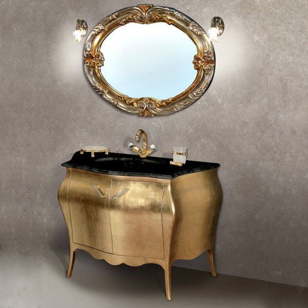 Зеркало Tiffany World Barocco 337 106 серебро/золото