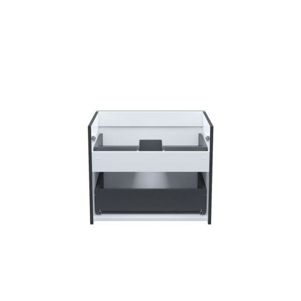 Тумба подвесная, 60 см, темно-серый, Bild, IDDIS, BIKIL6GG0GNS0iTU95IY подходит умыв. 0136000i28