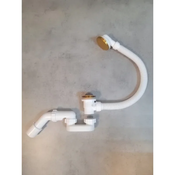 Слив-перелив для ванны AltroBagno Beni aggiuntivi AltroBagnoBD070305BG автомат, золотой матовый