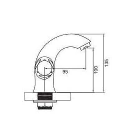 Смеситель Ledeme L1086-2 хром