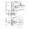 Душевая стойка Grohe Tempesta Cosmopolitan 26223001 с термостатом для ванны
