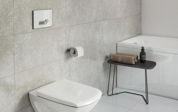 Кнопка смыва Cersanit Actis P-BU-ACT/Cg хром глянцевый