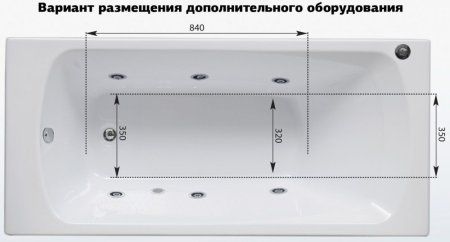 Акриловая ванна Aquanet Roma 00204027 160х70
