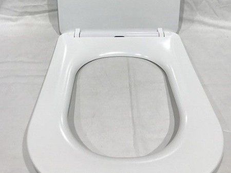 Унитаз приставной CeramaLux 215D, Бело-Глянцевый