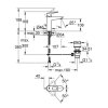 Смеситель Grohe BauLoop 23762000 для раковины
