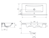 Раковина Cersanit Como R-UM-COM100/1 100