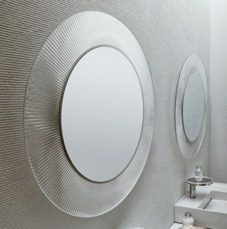 Зеркало Laufen Kartell by Laufen 3.8633.3.084.000.1 с подсветкой, прозрачный пластик