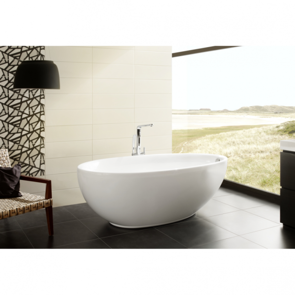 Акриловая ванна Knief Lounge 0100-089-06 185x95 отдельностоящая, белый