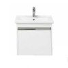 Тумба с раковиной Aquaton Капри 1A230101KP010 60 белый глянец