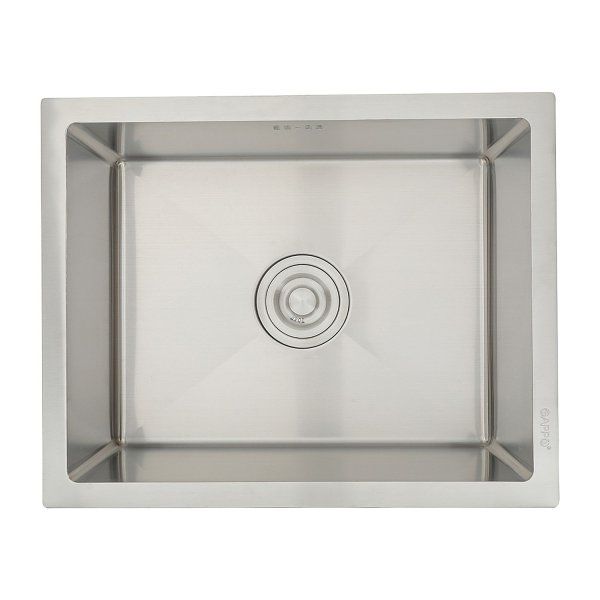 Мойка кухонная с коландером Gappo GSNS50RW40RK 50х40 сатин