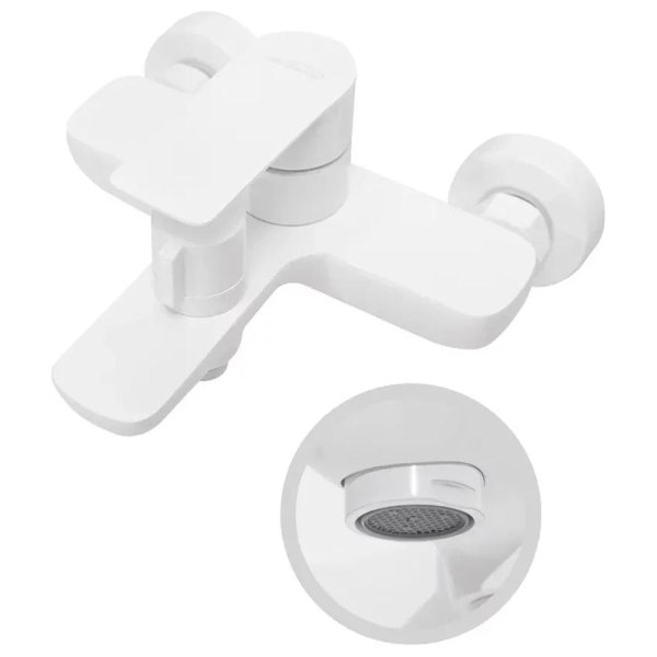 Набор для ванны 3 в 1 Hansberge H7099WW, белый