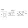 Унитаз подвесной Villeroy & Boch Subway 2.0 560010R1 альпийский белый CeramicPlus