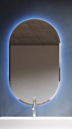 Зеркало со встроенной LED подсветкой Cezares 45096 65x110x3 реверсивное