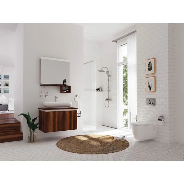 Кнопка смыва Creavit Spa GP700300 для инсталляции, матовый хром