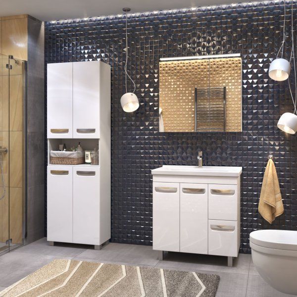 Тумба под раковину  VIGO Plaza 800-2-2 (Миранда) (tn.PLA.MIR.80.2D.2Y)