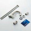 Смеситель Ledeme L1098-3 нержавеющая сталь